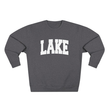 Premium Lake Retro Graphic Sweatshirt