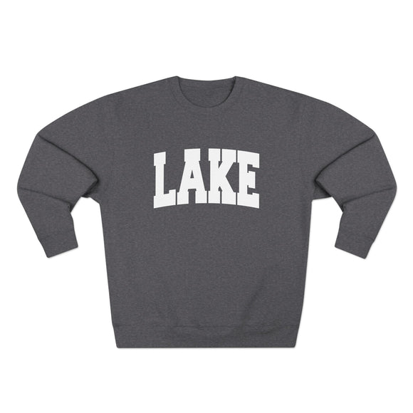 Premium Lake Retro Graphic Sweatshirt