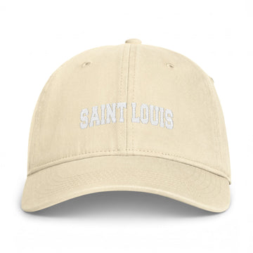 Buy ivory St Louis, Missouri Washed Baseball Cap - Vintage Coastal Comfort Colors