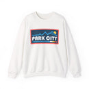 Park City, Utah Sweatshirt - Mountain Graphic Crewneck-1