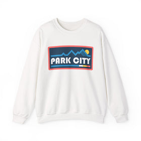Park City, Utah Sweatshirt - Mountain Graphic Crewneck