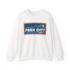 Park City, Utah Sweatshirt - Mountain Graphic Crewneck