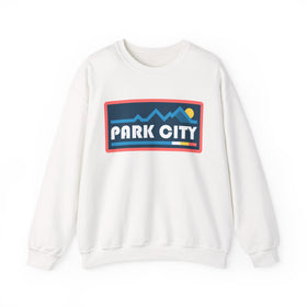 Park City, Utah Sweatshirt - Mountain Graphic Crewneck
