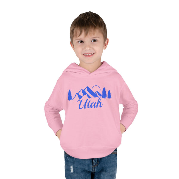 Utah Toddler Hoodie - Unisex Mountain Pullover Sweatshirt, Kids Hooded Jumper, Utah Souvenir
