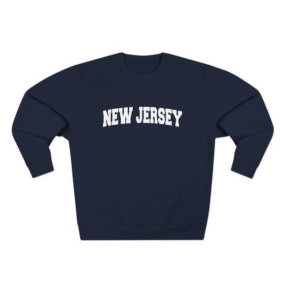Premium New Jersey Retro Graphic Sweatshirt