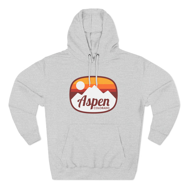 Premium Aspen, Colorado Hoodie - Retro Unisex Aspen Sweatshirt