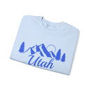Utah Sweatshirt - Unisex Mountain Utah Sweatshirt-10