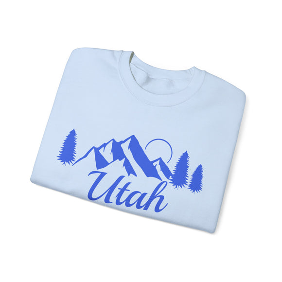 Utah Sweatshirt - Unisex Mountain Utah Sweatshirt