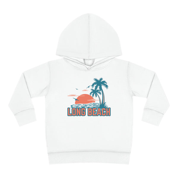 Long Beach, California Toddler Hoodie - Unisex Long Beach Toddler Sweatshirt