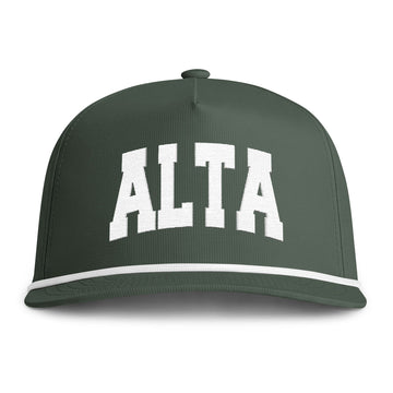 Buy moss Alta, Utah Embroidered Rope Hat - Vintage Sunwashed Rope Cap, Comfort Colors