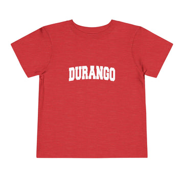 Buy heather-red Durango, Colorado Toddler Graphic Tee - Kids Durango Vacation T-Shirt