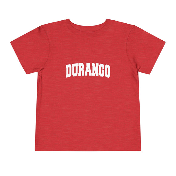 Durango, Colorado Toddler Graphic Tee - Kids Durango Vacation T-Shirt