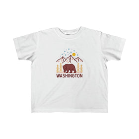 Washington Toddler T-Shirt - Unisex Toddler Washington Shirt