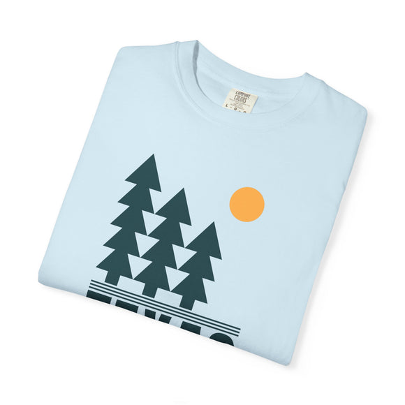Texas T Shirt, Comfort Colors Cotton 100% Cotton Trees Tee