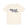 Bend, Oregon Graphic Tee, Casual T-Shirt, Vintage Style Shirt