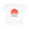 Ohio Toddler T-Shirt - Retro 80s Unisex Toddler Ohio Shirt