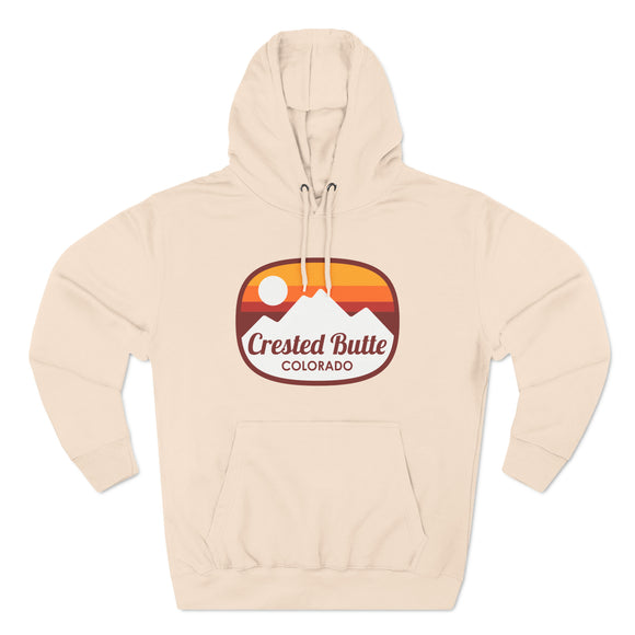Premium Crested Butte, Colorado Hoodie - Retro Unisex Crested Butte Sweatshirt