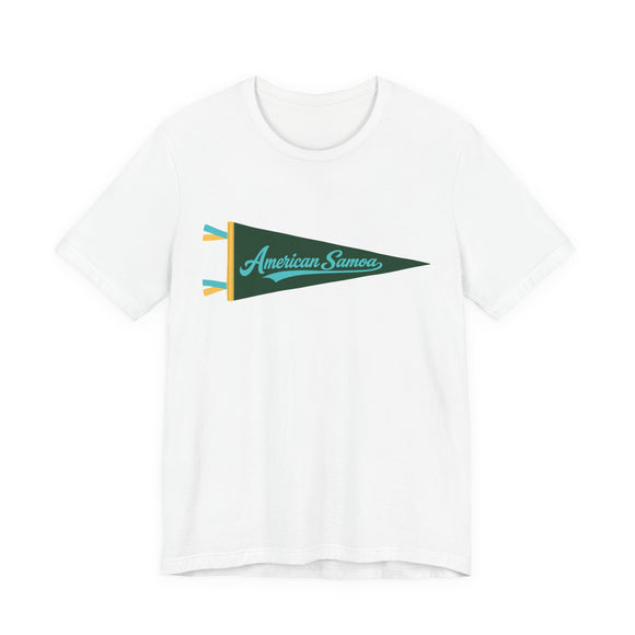 American Samoa National Park Pennant T-Shirt — Vintage Camp Flag Tee