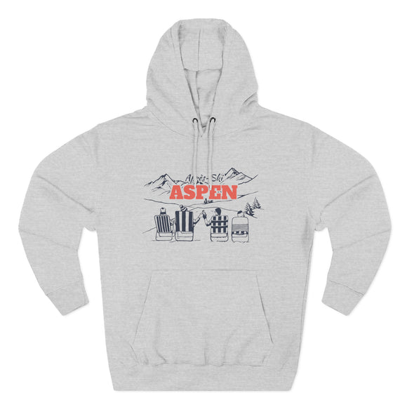 Premium Aspen, Colorado Après-ski Hoodie - Unisex Sweatshirt