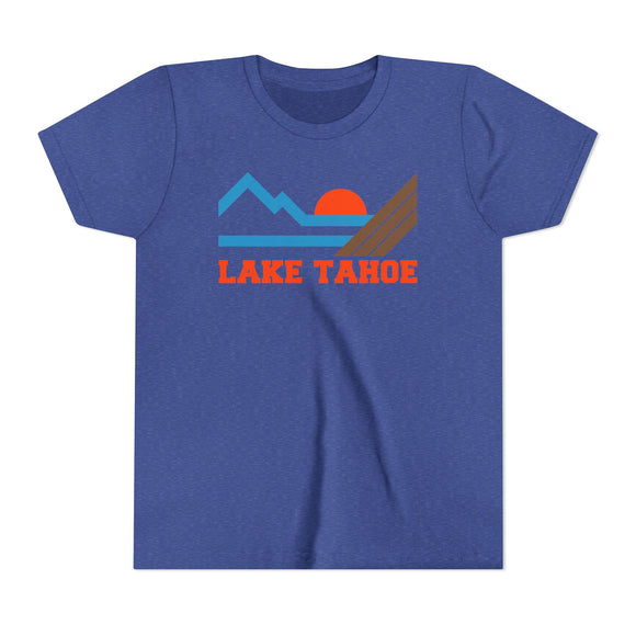 Lake Tahoe, California Youth Graphic Tee - Kids Lake Tahoe T Shirt