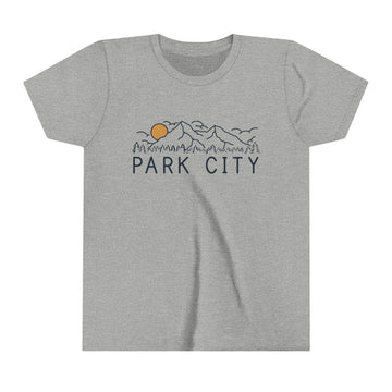 Buy athletic-heather Park City, Utah Youth T-Shirt - Kids Park City Shirt
