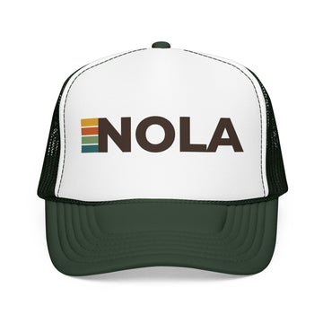 New Orleans, Louisiana Trucker Hat - NOLA retro cap