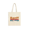Banff, Canada Tote Bag - Cotton Canvas Banff Bag