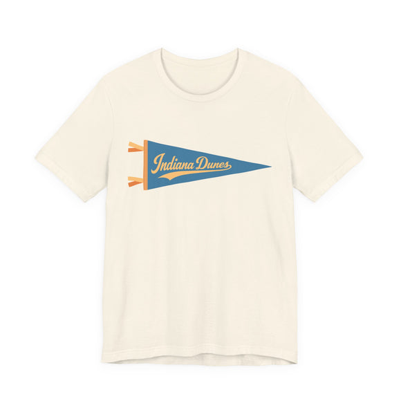 Indiana Dunes National Park Pennant T-Shirt — Vintage Camp Flag Tee
