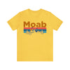 Moab, Utah Shirt - Mountain Sunset Unisex Moab T-Shirt
