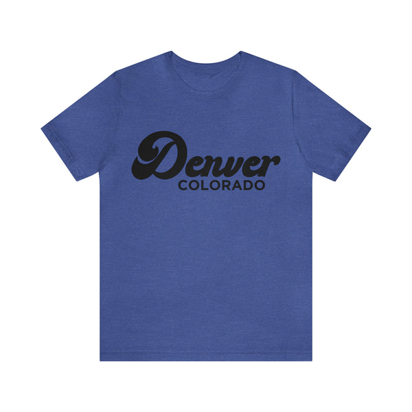 Denver, Colorado T-Shirt - Retro Unisex Denver Shirt