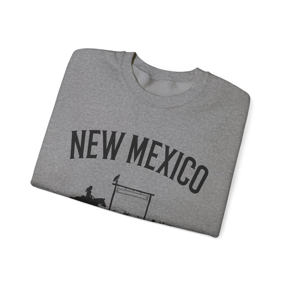 New Mexico Sweatshirt - New Mexico Cowgirl Graphic Crewneck