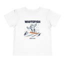 Whitefish, Montana Yeti Snowboard Toddler Tee-2