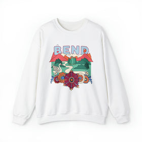 Bend, Oregon Sweatshirt - Unisex Crewneck Bend Sweatshirt