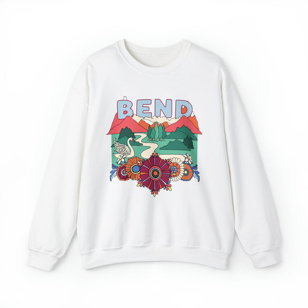 Bend, Oregon Sweatshirt - Unisex Crewneck Bend Sweatshirt