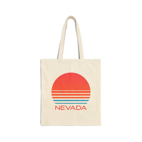 Nevada Cotton Canvas Nevada Tote Bag - Retro 80s