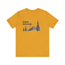 Aspen, Colorado T-Shirt - Retro Ski Mountain Gondola Unisex Aspen Shirt-7