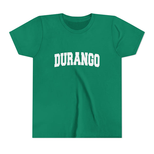 Durango, Colorado Youth Graphic Tee - Kids Durango T Shirt