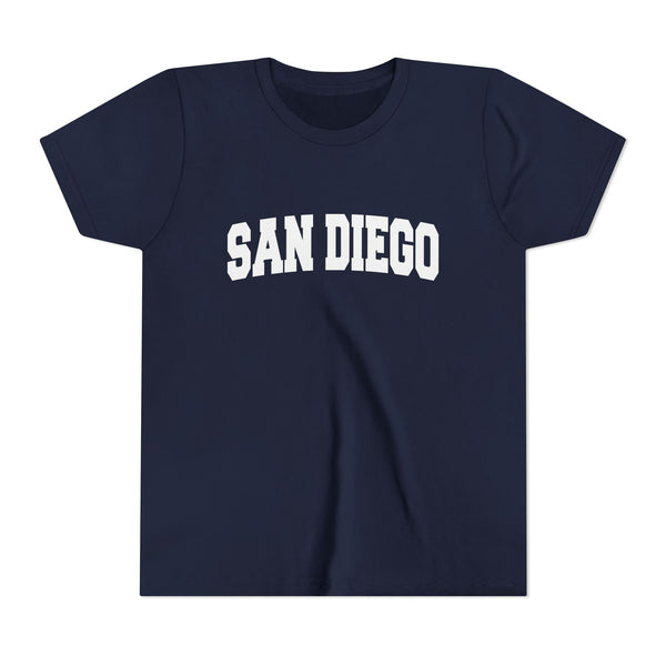 San Diego, California Youth Graphic Tee - Kids San Diego T Shirt