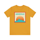 Retro Asheville, North Carolina T-Shirt, Mountain Sun Tee, Unisex Graphic Shirt, Vintage Top, Outdoor Adventure Clothing-6