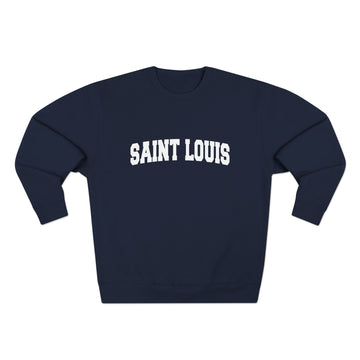 Buy navy Premium St Louis, Missouri Retro Graphic Sweatshirt