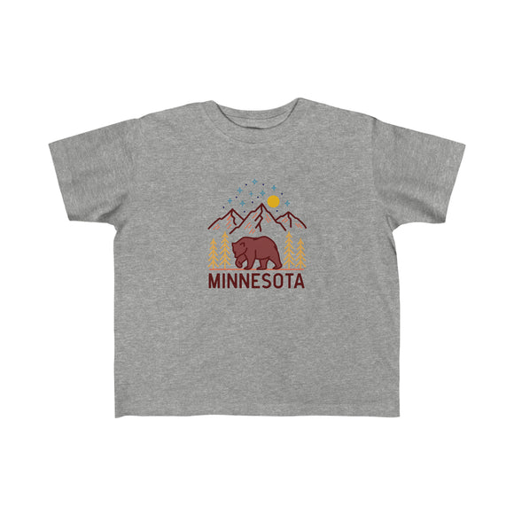 Minnesota Toddler T-Shirt - Unisex Toddler Minnesota Shirt