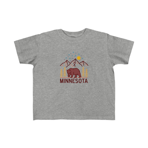 Minnesota Toddler T-Shirt - Unisex Toddler Minnesota Shirt