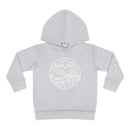 Alaska Toddler Hoodie - State Design Unisex Alaska Toddler Sweatshirt-2