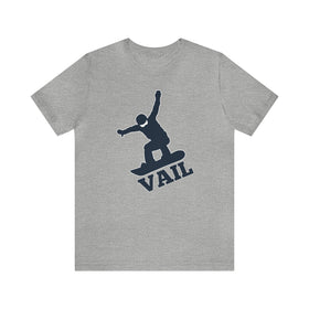Vail, Colorado T-Shirt - Snowboard Unisex Vail Shirt