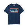 Vermont Graphic Tee, Comfort Colors Retro Mountain Unisex T shirt