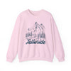 Telluride, Colorado Sweatshirt - Mountain Illustration Graphic Crewneck