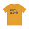 Jackson Hole, Wyoming T-Shirt - Retro Ski Mountain Gondola Unisex Jackson Hole Shirt