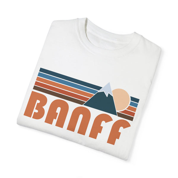 Banff, Canada Graphic Tee, Comfort Colors Retro Unisex Banff T shirt, Mountain Adventure Shirt