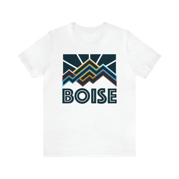 Buy white Boise, Idaho T-Shirt - Retro Unisex Boise Shirt