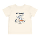 Mt Hood, Oregon Yeti Snowboard Toddler Tee-1